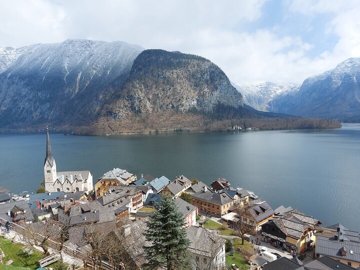 2023春奧地利【哈修塔特】世界遺產景觀天空步道行山徑Hiking in Hallstatt