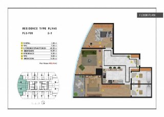 Piramit Tower 3х комнатная квартира коробка 100м2: Яккасарай Бобура