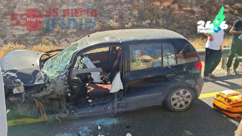 🇮🇱 בהמשך לתאונה בכביש 463 בין ניל"י לנעלה - 2 פצועים קל פונו מהמקום. הכביש נפתח אך מורגשים עומסים.