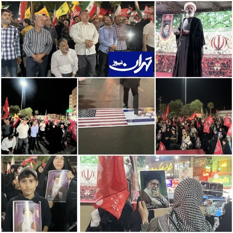 تهران نیوز: ۱۷۱ شب حضور دشمنشکن و وحدتآفرین پرندیها🔹️مردم ولایتمدار و انقلابی پرند در شب صدوهفتادویکم تجمعات همدلی، پرشور و حماس