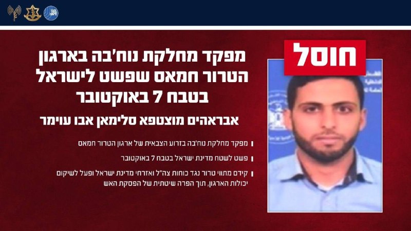 IDF spokesman: