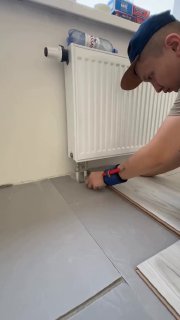 Как обойти трубы ламинатом Способ, чтобы каждый уголок в доме выглядел эстетично. идеи Дизайн интерьера - изображение 1 - обойти, трубы, ламинатом