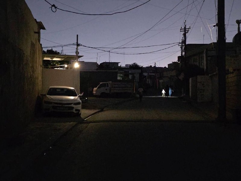 ארביל: חשמל מנותק 24 שעות; העיר שמסרור בארזאני התפאר בה