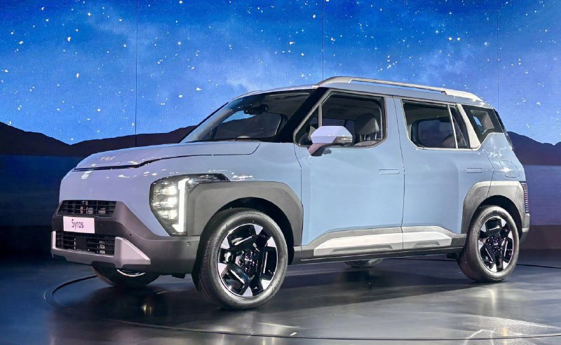 Компания Kia представила компактный кроссовер Syros