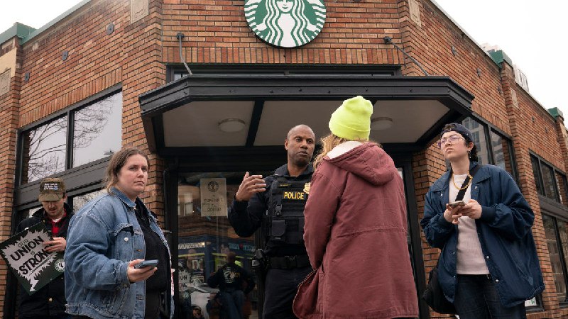 Starbucks workers are walking out over new dress code. How many are protesting and why?