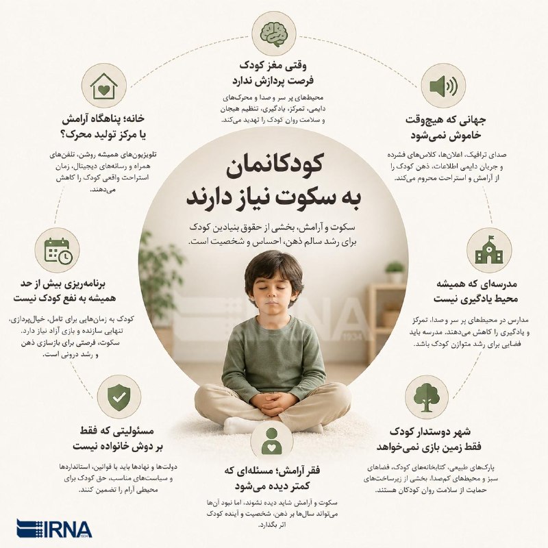 📋 מידע IRNA הילדים שלנו צריכים שקט