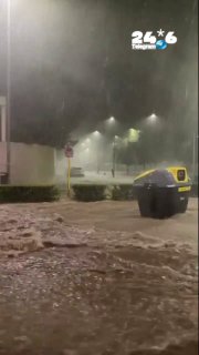 🇮🇱 The bins went for a walk following the heavy floods in Spain. Solomon weather.