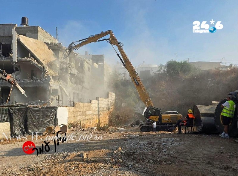 🇮🇱 מילן עמר. הבוקר: משטרת בן גביר הורסת מבנים לא חוקיים בכפר קאסם. יישר כח, לא להפסיק&33; ההפקרות צריכה ל…