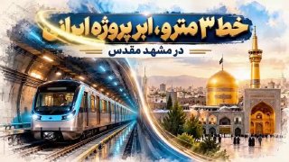 קו מטרו שלוש, פרויקט העל האיראני במשהד: רכבת שלא ירדה מהפסים גם במלחמה! לקו 3 של הרכבת התחתית של משהד יש קו…