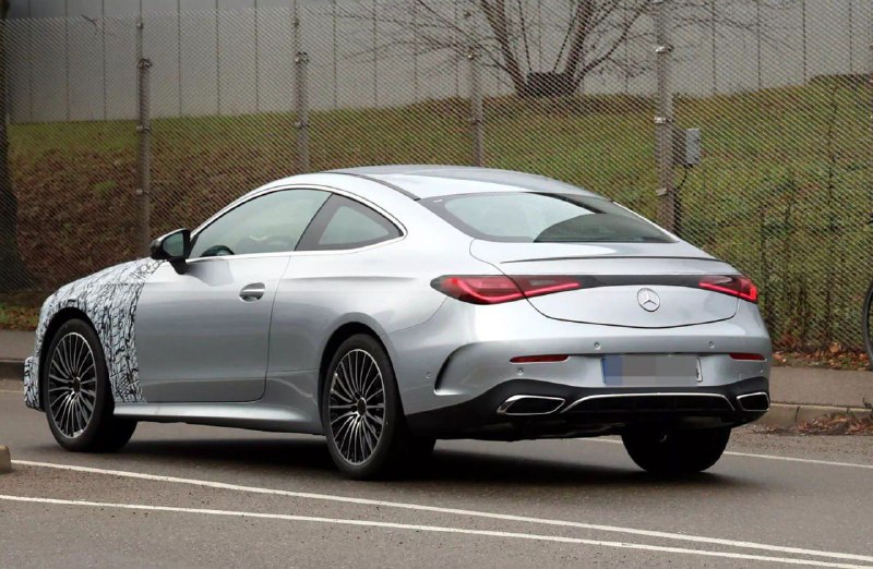 Обновлённый Mercedes CLE Coupe готовится к дебюту 2
