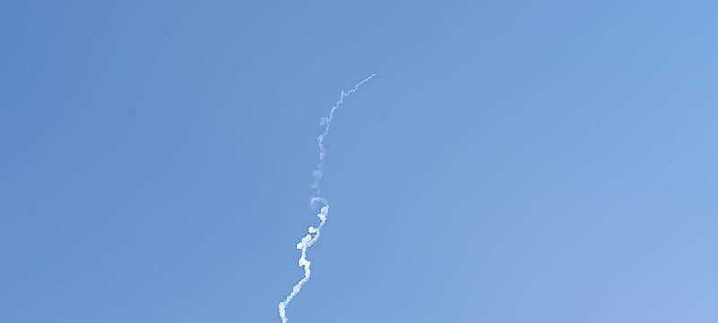 🚨 שלום אומיד ג'ון 05:52 ירי טילים מ-Bidegne Mallard