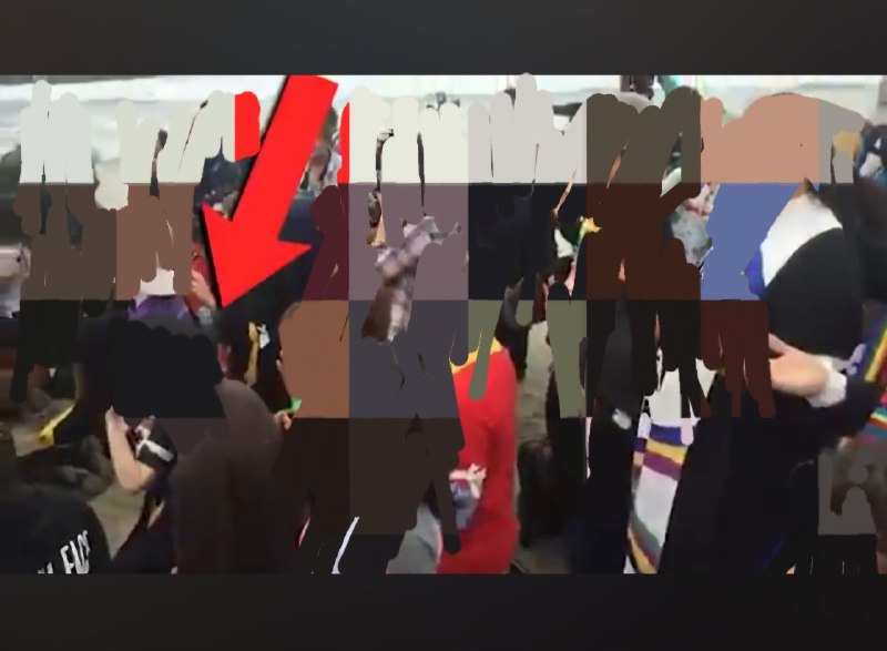 Omar Suleiman Takes Part in Christian Rituals by Kneeling down with them