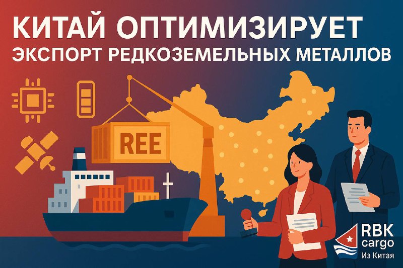 ⚙️ Китай оптимизирует экспорт редкоземельных металловОфициальный представитель Минкоммерции КНР Хэ Юнцянь заявила, что Пекин упрощает порядок выдачи разрешений и сокращает сроки рассмотрения заявок для участников рынка редкоземельных металлов.
