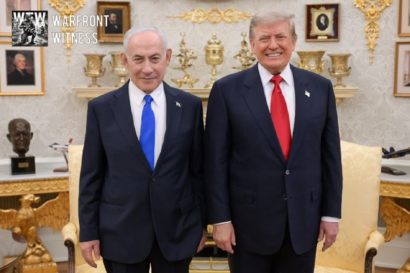 ️🇺🇸🇮🇱 תמונות נוספות מהפגישה בין ראש ממשלת ישראל בנימין נתניהו לנשיא ארה"ב דונלד טראמפ בחדר הסגלגל בבית…