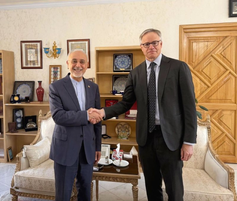 Eliakbar Salehi, head of the Iranology Foundation, met with German Ambassador Axel Dittman, and in this meeting both sides emphasized the continuation of dialogue and scientific and research interaction between Iran and Germany.