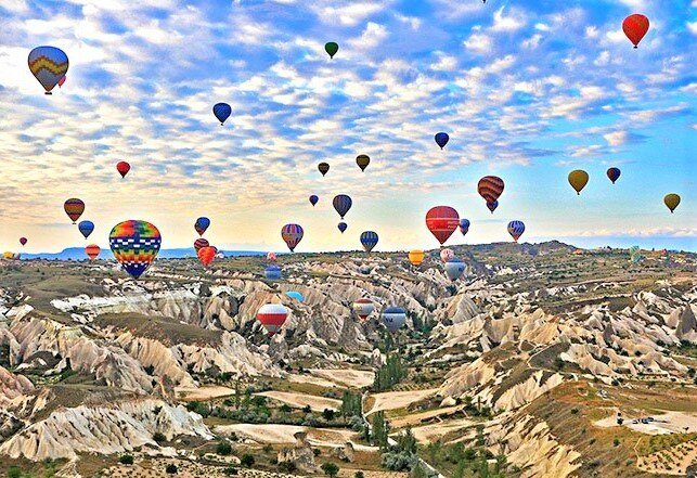 土耳其〡來這個”最奇特”地區-10大地球美景之一的特殊經歷!!