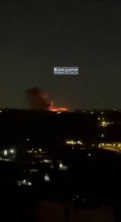 צה"ל הפציץ בבית יהון שבדרום לבנון; שריפות גדולות פרצו