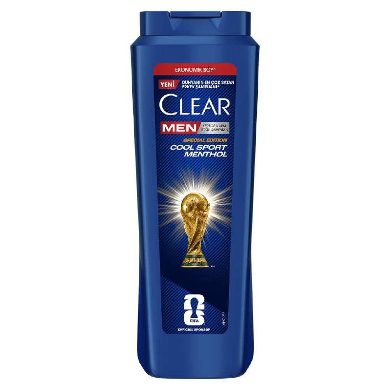 Clear Men Erkek Şampuan Cool Sport Menthol Kepeğe Karşı Etkili 600 ml - 600 ml
