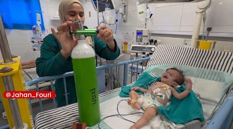 جهان بین‌الملل فوری🌍: رژیم صهیونیستی «اکسیژن» را از غزه دریغ کرد🔹در تداوم سیاست‌های ضدانسانی و جنایات جنگی رژیم صهیونیستی علیه مردم مظلوم غزه،