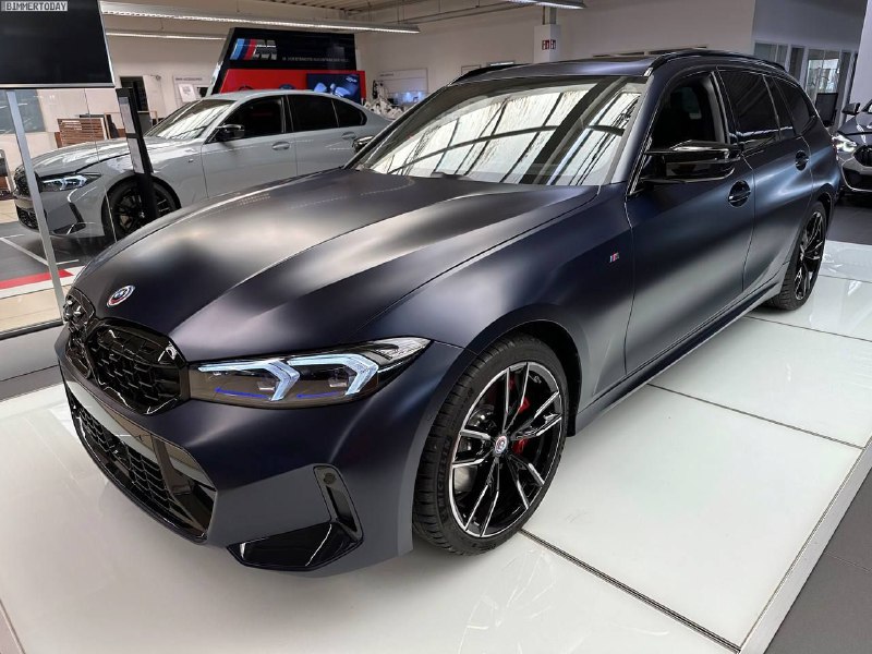 BMW M340i Touring в цвете Frozen Tanzanite Blue Individual🔥🔥🔥