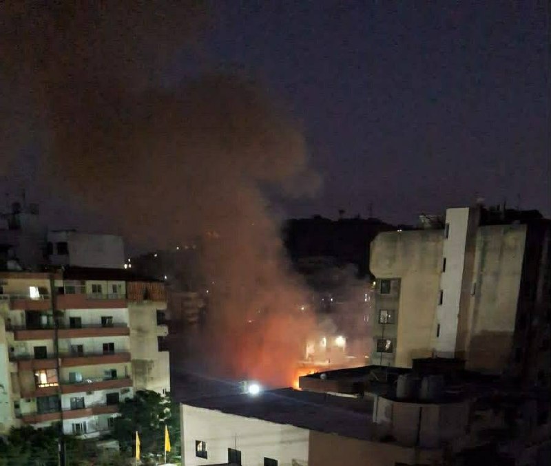 —️🇮🇱/🇱🇧 חדש: ישראל ביצעה תקיפה אווירית על מרכז נבטי עם פצצות בונקרים