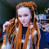 Гарга делает дреды