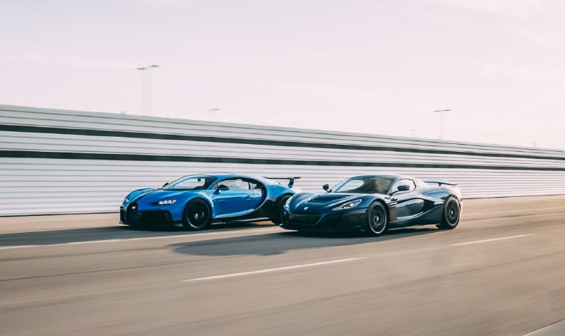 Твердотельные батареи Rimac появятся на серийных Bugatti