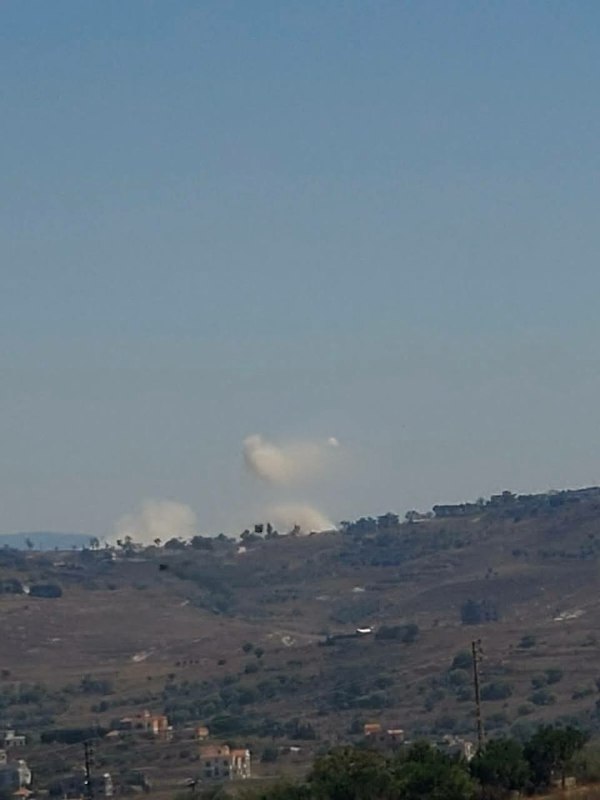 🚨הפצצה ישראלית בפאתי העיירה קוננה