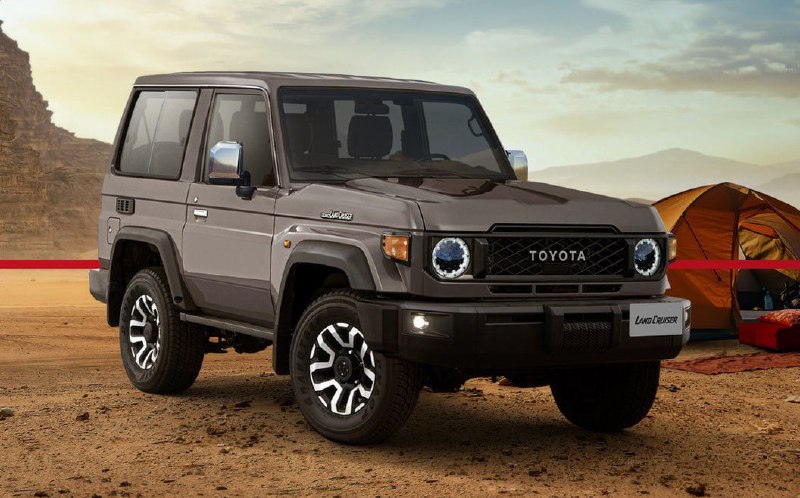 Обновлённый Toyota Land Cruiser 70 представлен в трёхдверной версии 3