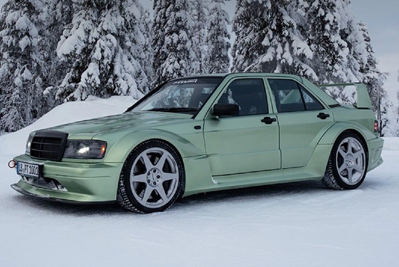 Возрождённый Mercedes-Benz 190E 2.5-16 Evo II прошёл экстремальные тесты
