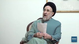 💢סיד מוחמד חתאמי: יש אנשים שאומרים שהחיים שלנו נמצאים במלחמה