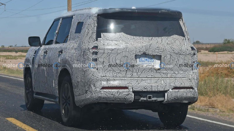 Внедорожник Nissan Patrol нового поколения вышел на испытания 6