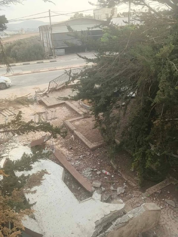 צה"ל הרס הבוקר את אנדרטת הקדושים ביישוב בית פוריק ממזרח לשכם.