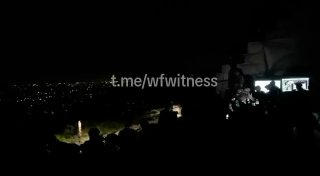 ️🇱🇧🇮🇱 זווית נוספת המציגה את רגע הפיצוץ בעלי אל טאהר, דרום לבנון.