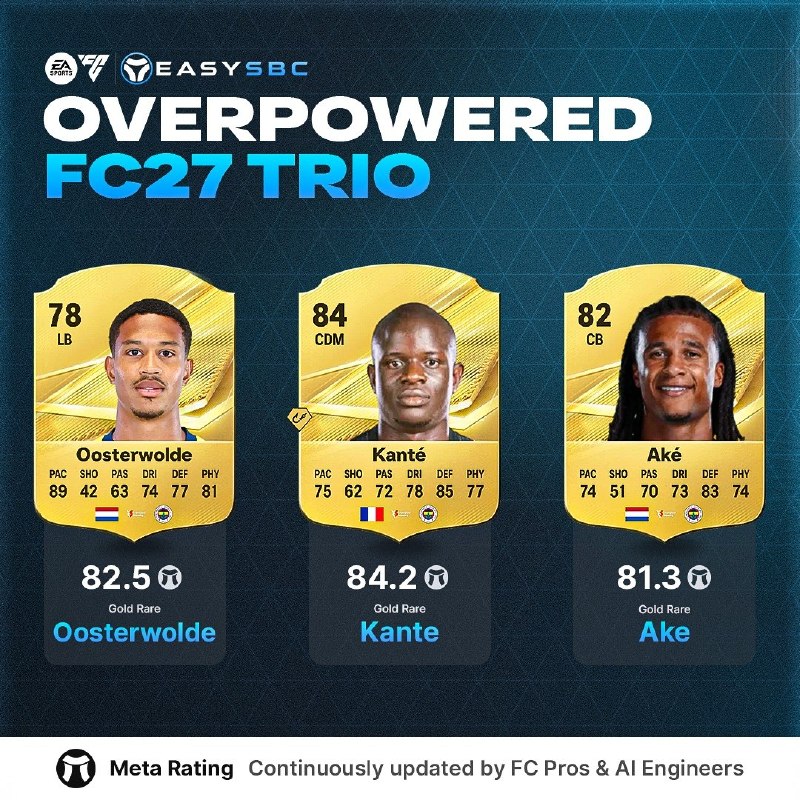 EAFC26 🎮: 📌مثلث OP از تیم فنرباغچه در FC27 🇹🇷فیفاتیپس، قدیمی ترین و به روز ترین کانال فیفای فارسی.📱 EasySBC➖➖➖➖➖➖➖📱 Channel💬 Group