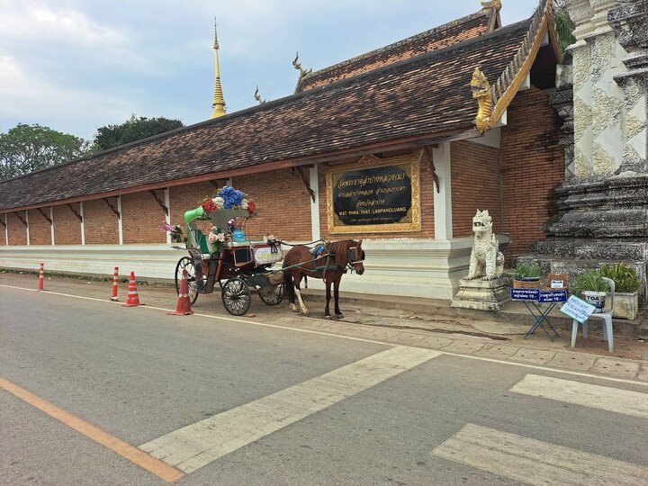 【(泰國)南邦府全攻略~(4) 〥】〜〆 南邦鑾寺、馬車│被遺忘的歷史
