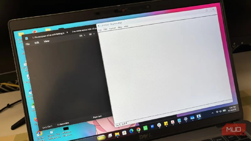MakeUseOf.Ir: تیتر: مایکروسافت مداوم نوت‌پد را خراب می‌کند؛ من آن را با این جایگزین رایگان منبع باز تقریباً ۳ KB عوض کردمخلاصه: فقط می
