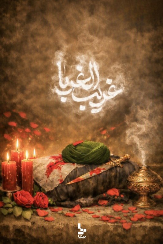 متنا (خراسان شمالی): #پوستر |اى غریب ترین غریب ها السلام علیک یا غریب الغربا، دل‌ها به سوگ غربتت نشسته است یا رضا (ع).#ایران_امام_رضا🧩 سمیرا 