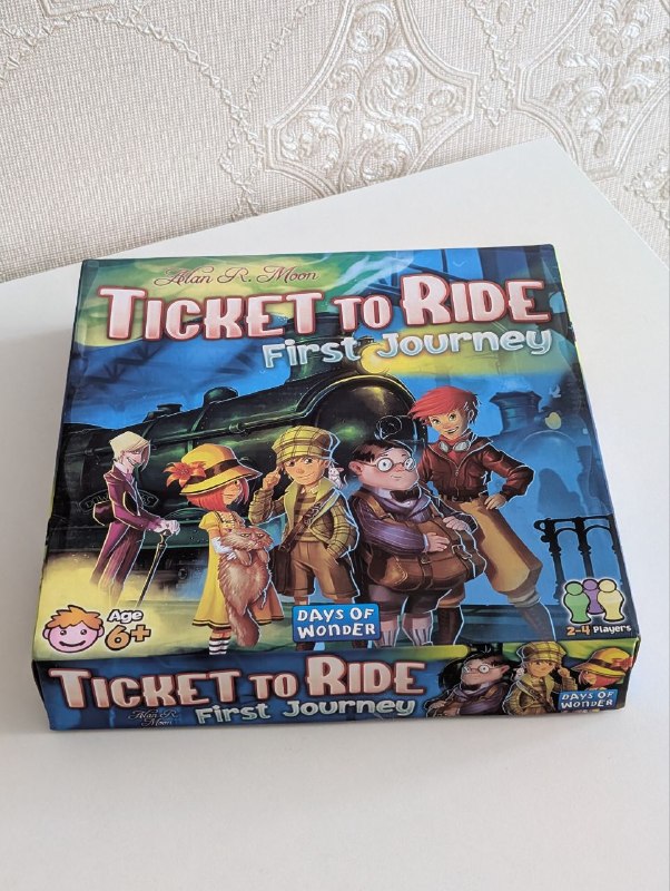 Продаю настольную игру Ticket to Ride (First journey) — фото 1