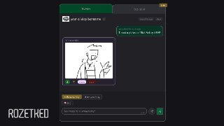 Можно оставить ИИ без работыYour AI Slop Bores Me — веб-сайт, где люди притворяются чат-ботами с ИИ. Есть две вкладки: на первой можно задать вопрос «искусственному интеллекту», а на второй — самому поработать в роли чат-бота.«ИИ-моделям» приходится как от