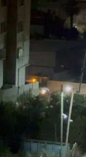 The occupation forces raided a residential building during the assault on the town of Chaba south of Kalkiliya.