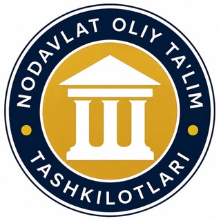 Telegram profile photo for Nodavlat oliy ta’lim tashkilotlari