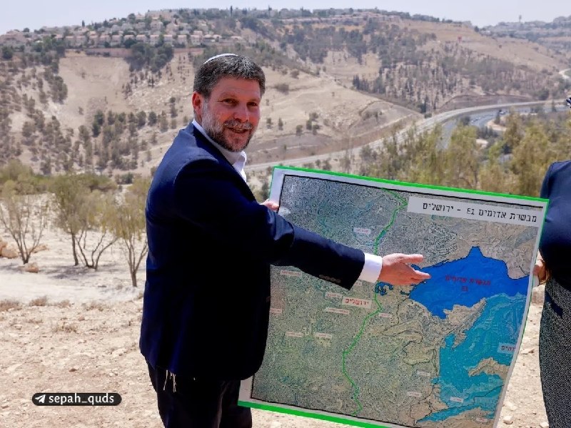◾️کانال اخبار سپاه قدس: ‏✅ خیز رژیم صهیونیستی برای تغییر نقشه کرانه باختری!رژیم صهیونیستی اعلام کرده است که مناقصه ساخت حدود ۱۴۰۰ واحد مسکونی در
