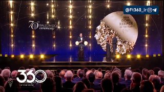 סיימון, השוער הטוב ביותר של 2026 אונאי סימון, השוער הלאומי של אתלטיק בילבאו, זכה בפרס יאשין (השוער הטוב ביו…