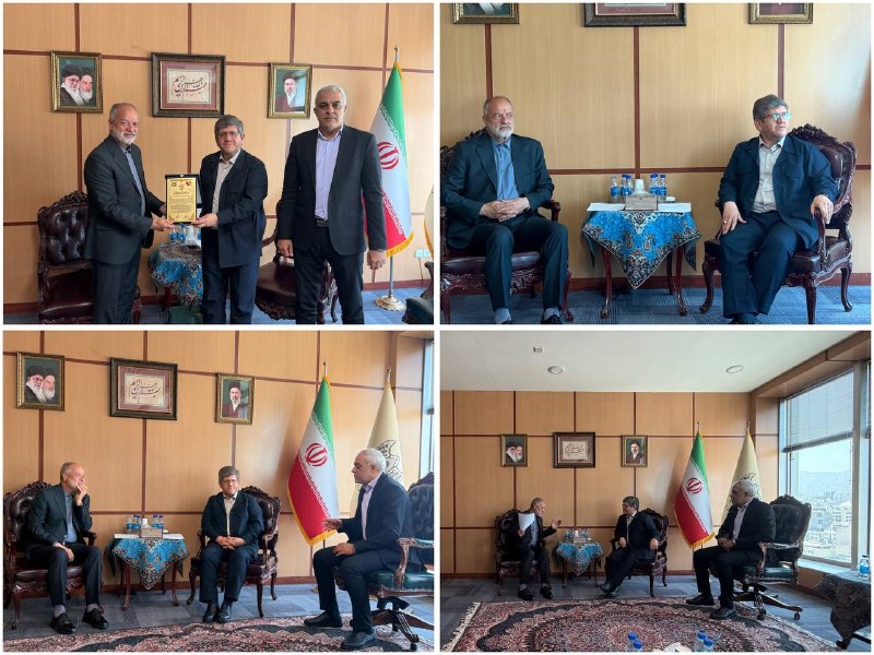 سلماس نیوز: توافق برای فعالسازی قطار مسافری سلماس–تبریز–تهراندكتر رضازاده نماینده مردم سلماس به همراه فرماندار شهرستان با مديرعامل