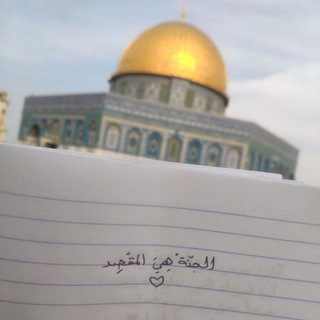 Telegram profile photo for الجَنَّةُ هِي المَقْصِد "🤍🇵🇸