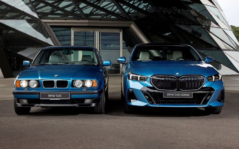 BMW оживила дух E34 в новой 540i 3