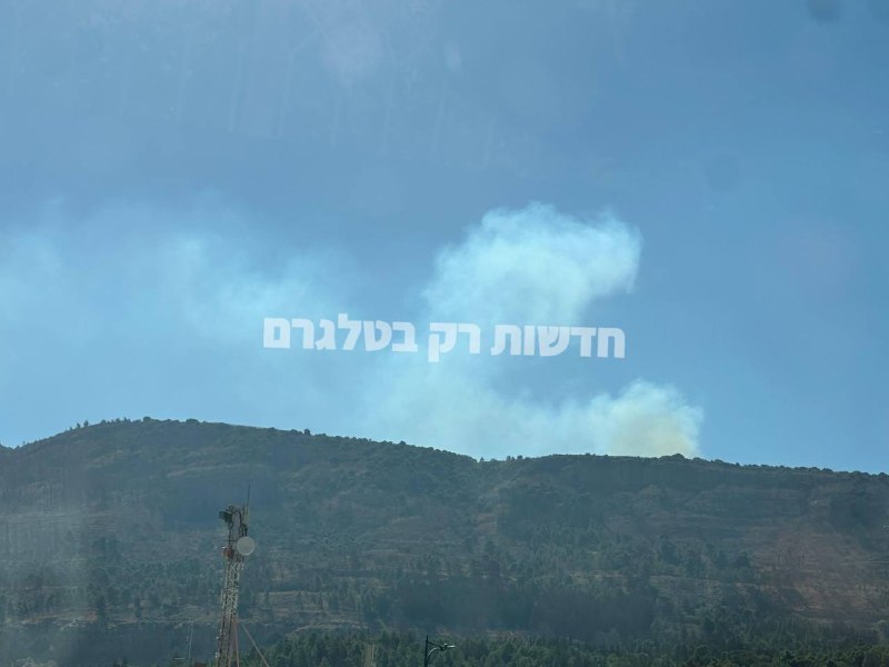 🚨🚨 Israeli media: Smoke is rising from the border area with Lebanon. The incident is under investigation.