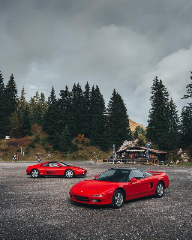 Ferrari 348 TS & Honda NSX 8