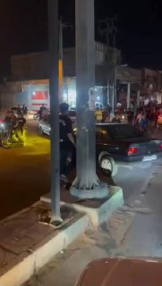 מדינת רחוב אהוואז, אמש לאחר ניצחון קבוצת ריאל מדריד באל קלאסיקו.